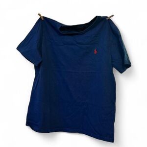 Polo by Ralph Lauren Women's Blue T-Shirt